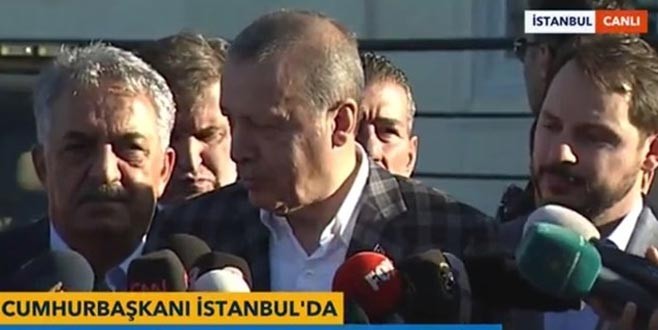 Erdoğan'dan bayram namazı sonrası flaş açıklamalar!