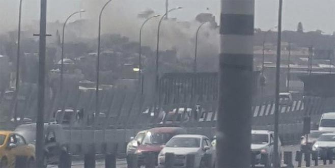 İstanbul Edirnekapı'da korkutan yangın