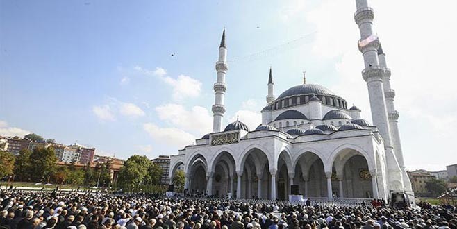 Erdoğan: Caminin isim babası Bülent Arınç