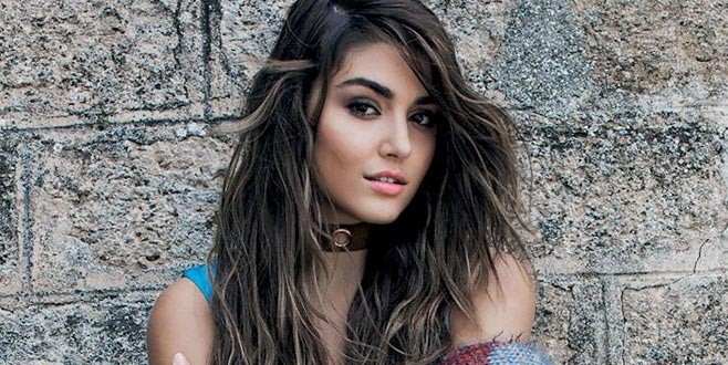 İşte Hande Erçel'in makyajsız hali!