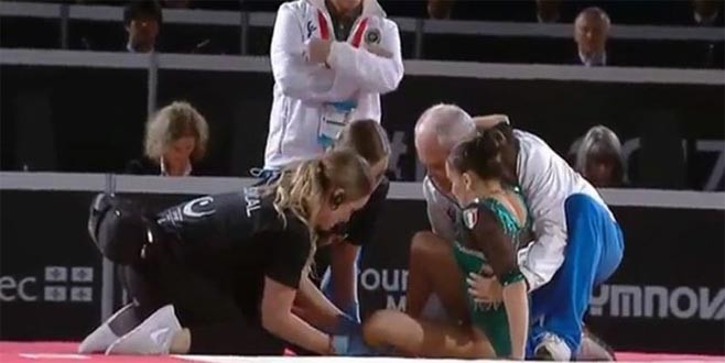 Vanessa Ferrari'den kötü haber