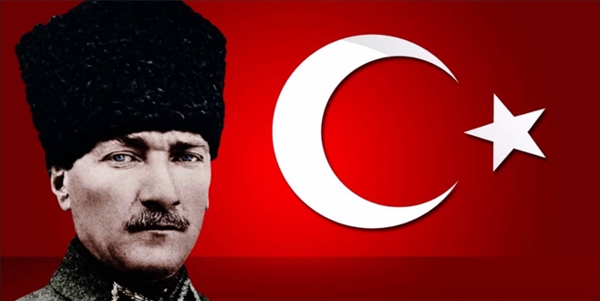 Atatürk'ü saygıyla anıyoruz