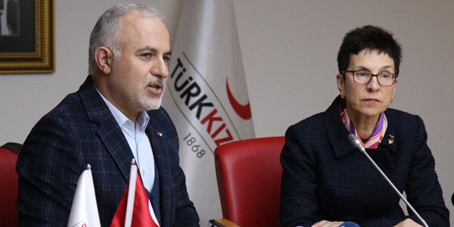 BM den Kızılay'a büyük övgü