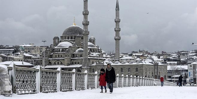 İstanbul'a kar geliyor!
