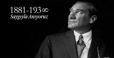 Ata'mızı saygıyla anıyoruz