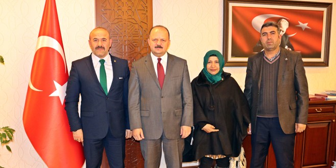 BBP İlçe Teşkilatından Meftun Dallı'ya ziyaret
