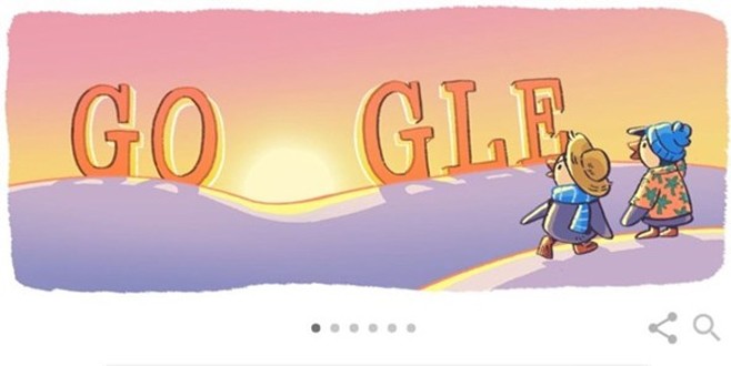 Google 2018'i doodle ile karşıladı!