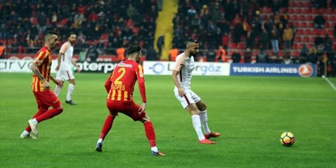 Kayserispor - Galatasaray maçı sonucu ve golleri