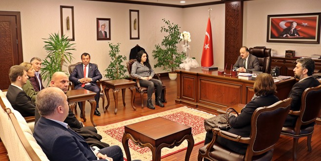 Maltepe CHP İlçe Teşkilatından Meftun Dallı'ya ziyaret