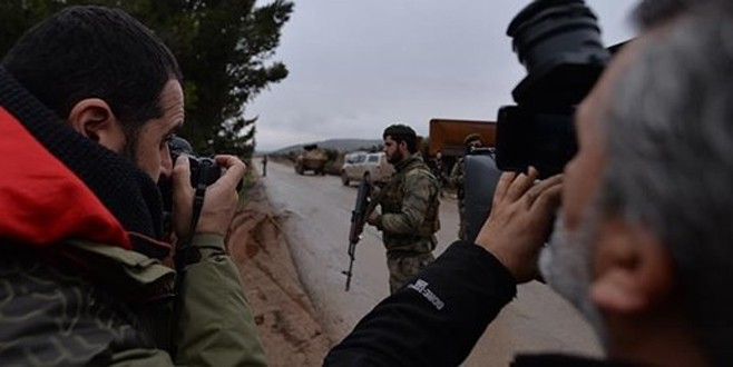 PKK'dan gazetecilere taciz ateşi
