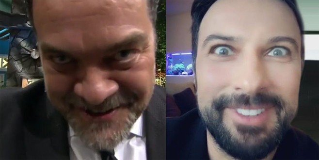 Beyaz'dan kahkahaya boğan Tarkan taklidi