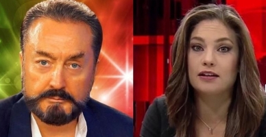 Nevşin Mengü Adnan Oktar'ın programında