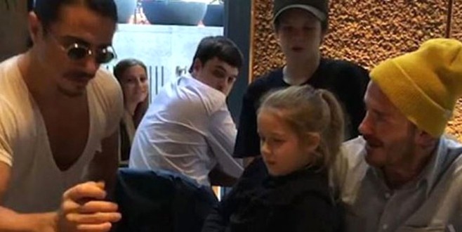 Nusret David Beckham'a para ödedi mi?