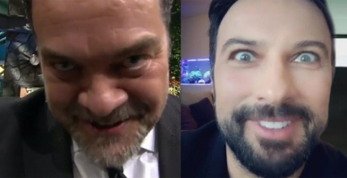 Beyaz'dan Tarkan taklidi
