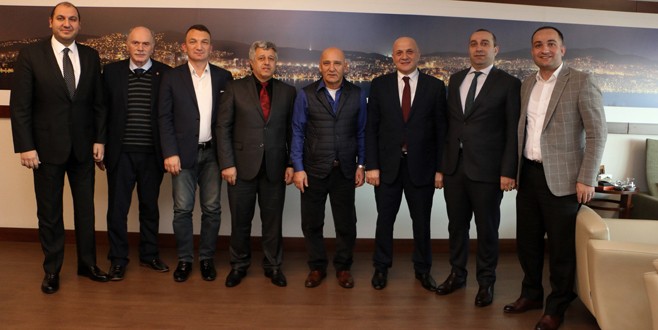 Trabzon Derneği'nden Başkan Altınok Öz'e ziyaret