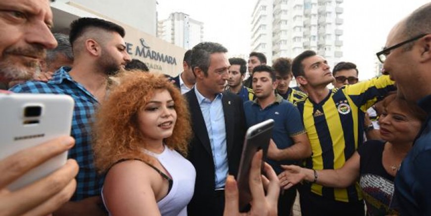 Ali Koç sevgisi Antalya'ya sığmadı