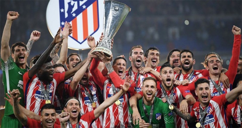 Atletico Madrid UEFA Kupası'nı kazandı