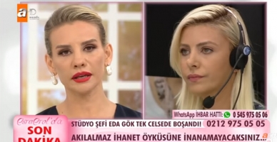 Eda Gök'ün uğradığı ihanet Esra Erol'u ağlattı