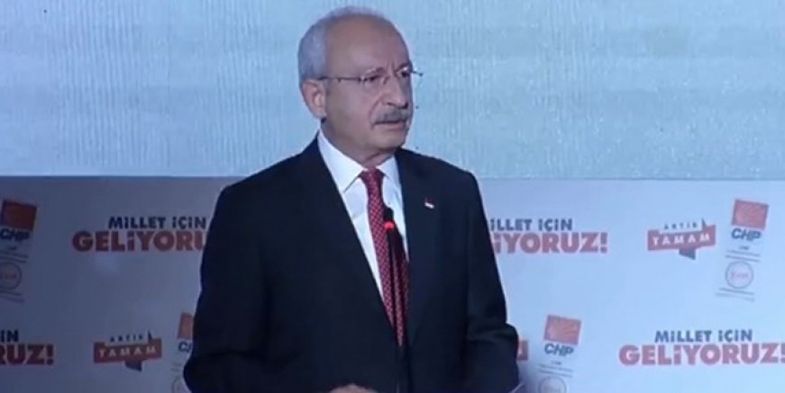Kılıçdaroğlu CHP'nin seçim bildirgesini açıkladı
