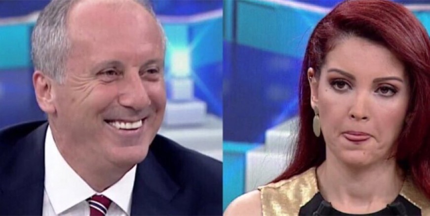Muharrem İnce Nagehan Alçı'yı fena bozdu