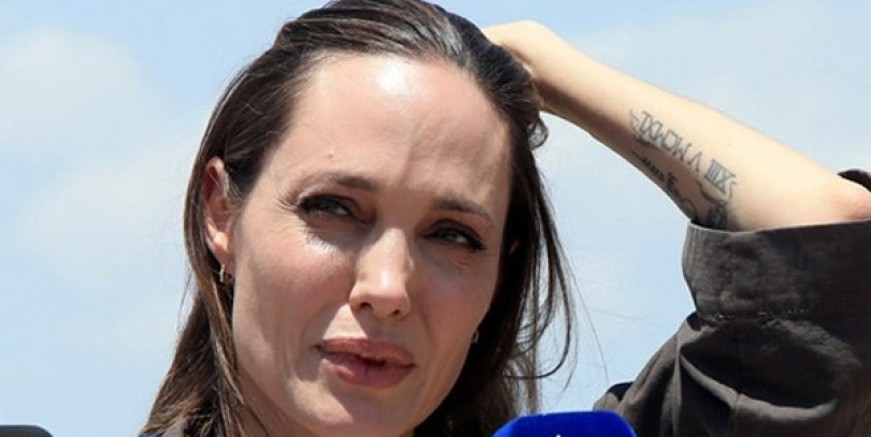 Angelina Jolie Türkiye sınırında