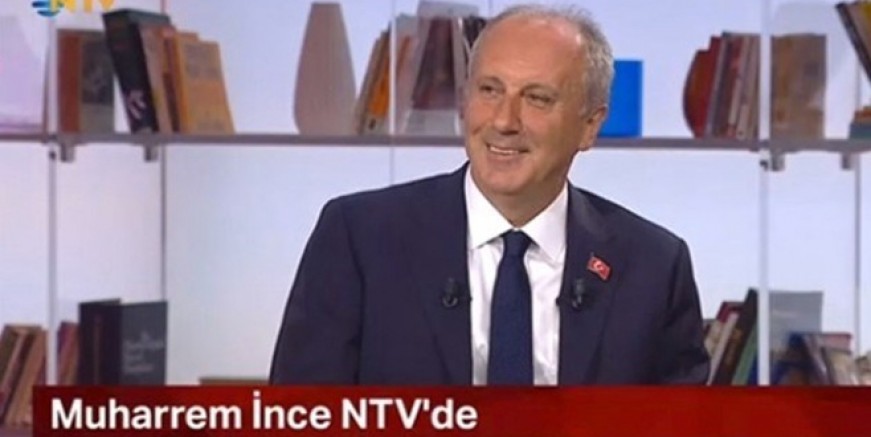 Muharrem İnce'den NTV'ye tarihi gol!