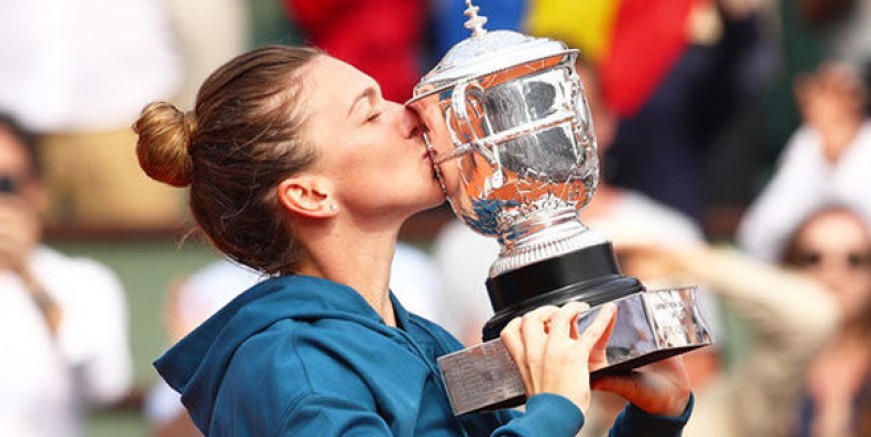 Simona Halep Fransa'nın kralicesi