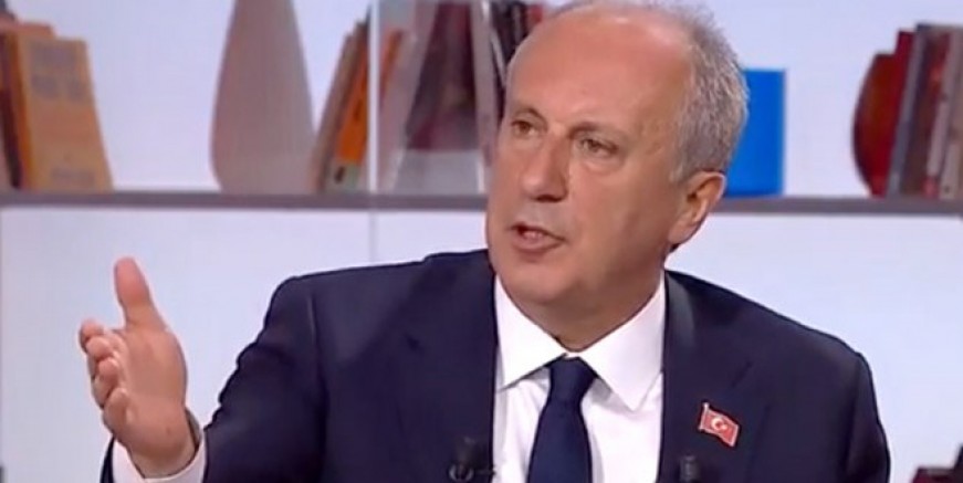 Muharrem İnce Tuncay Özkan'ı topa tuttu