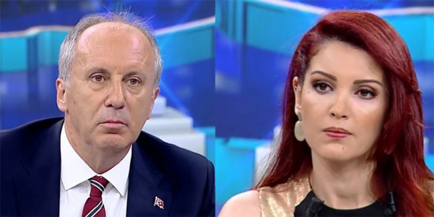 Nagehan Alçı Muharrem İnce'yi tebrik etti