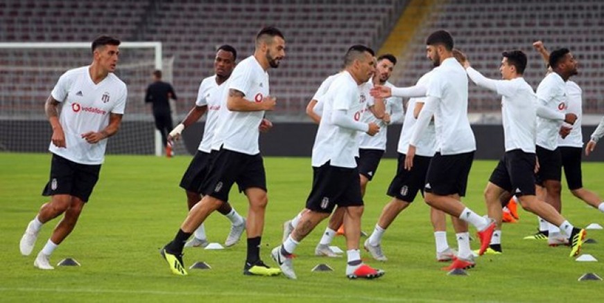 Beşiktaş LASK Linz maçına hazır
