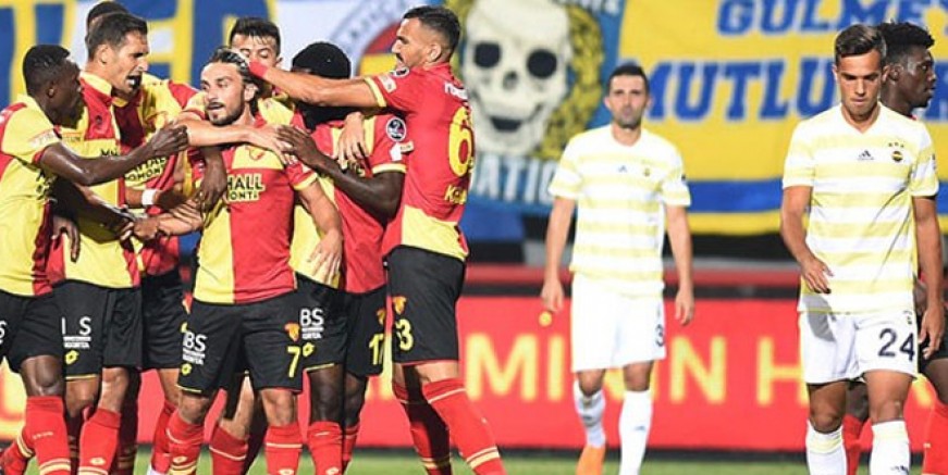 Fenerbahçe Göztepe'ye mağlup oldu!