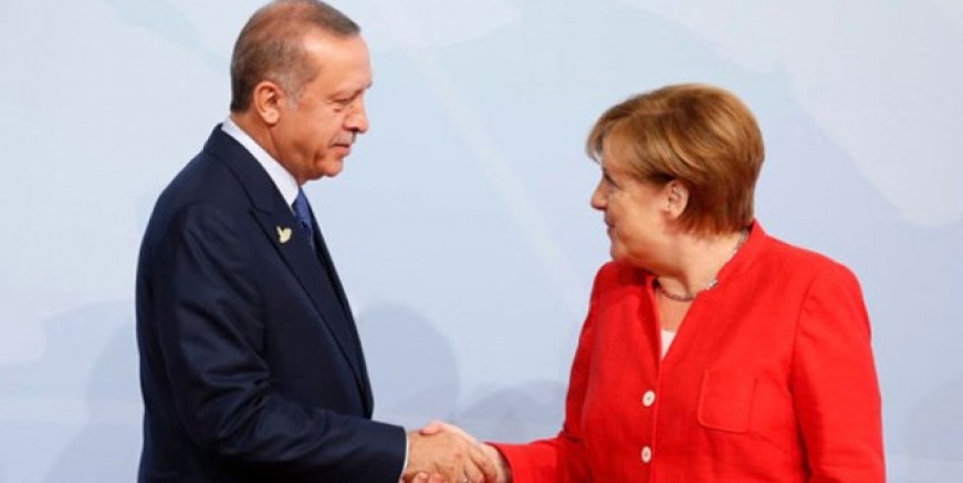 Erdoğan'ın Merkel ile görüşmesi başladı!
