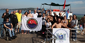Trafik mağdurlarına dalış eğitimi