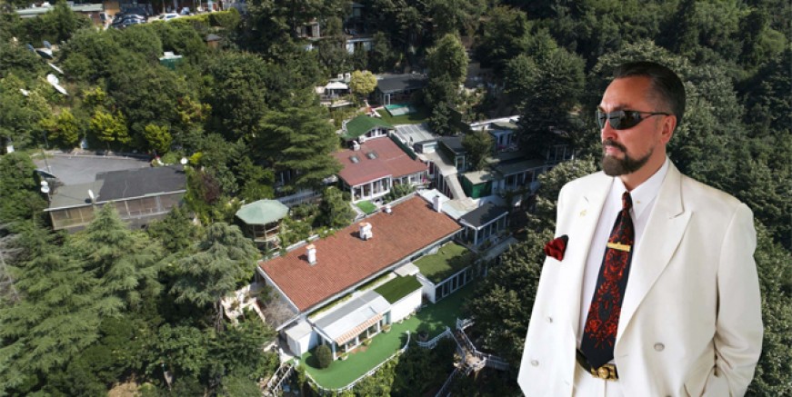 Adnan Oktar'ın süper lüks villası yıkılıyor!