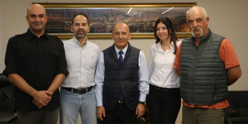 Nasuh Mahruki Altınok Öz'ü ziyaret etti