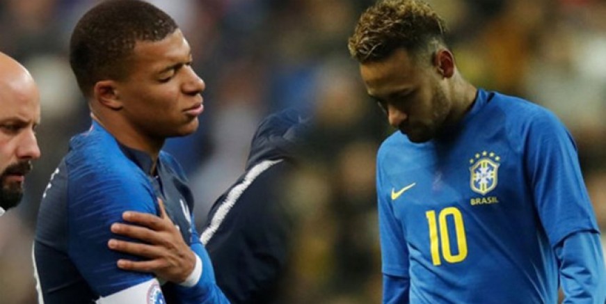 PSG'ye Neymar ve Mbappe şoku