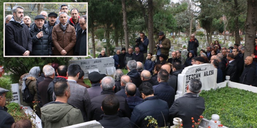 Mehmet Ali Büklü mezarı başında anıldı