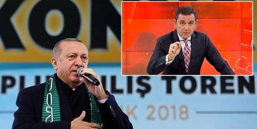 Erdoğan'dan Fatih Portakal'a sert tepki!