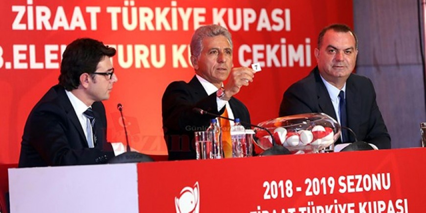 Türkiye Kupası'nda kura heyecanı