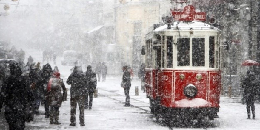 AKOM'dan İstanbul için şiddetli kar uyarısı!
