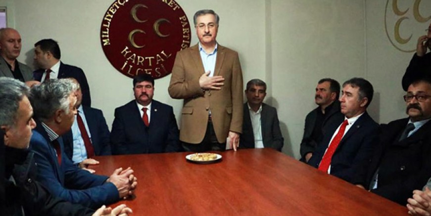 MHP'den Ebubekir Taşyürek'e tam destek