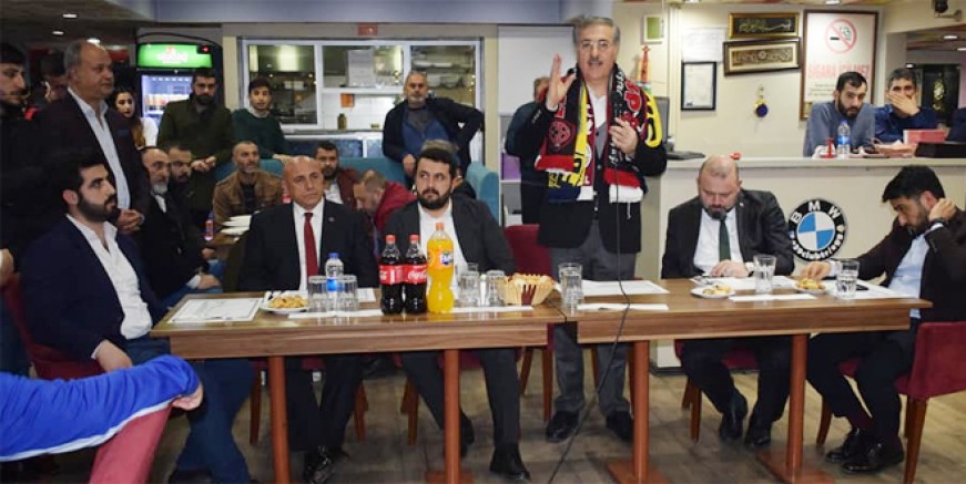Ebubekir Taşyürek Kartal'a stadyum sözü verdi