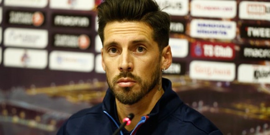 Trabzonspor'de Jose Sosa sevinci