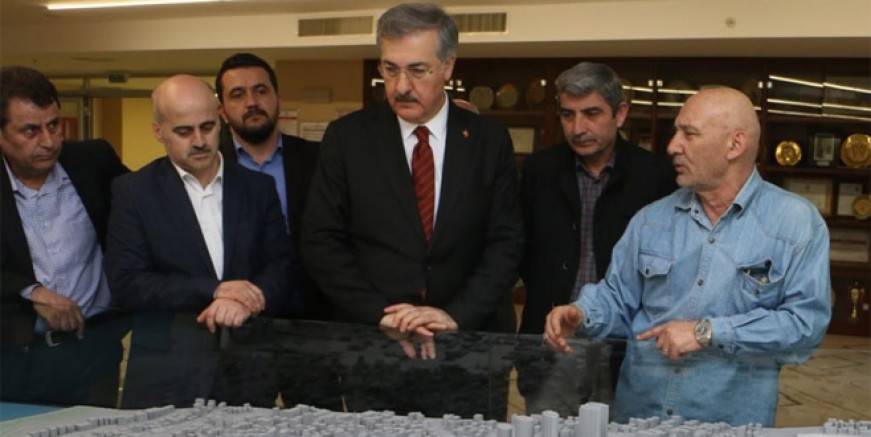 Ebubekir Taşyürek Altınok Öz'ü ziyaret etti