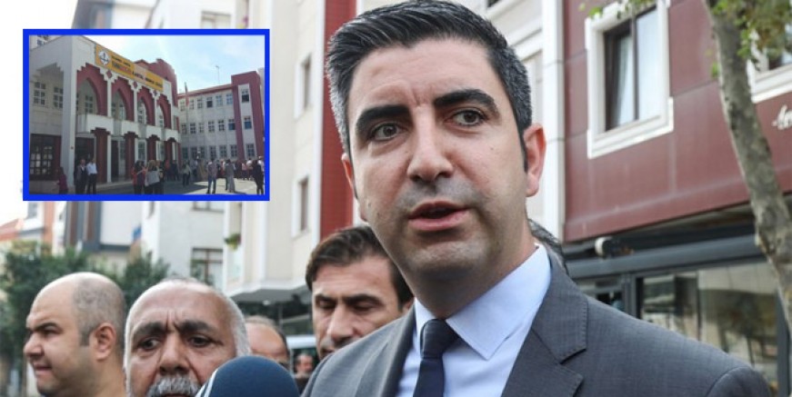 Gökhan Yüksel Türk Kızılayı Lisesi'ni ziyaret etti