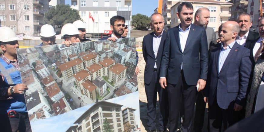 Murat Kurum Kartal'a müjde üstüne müjde verdi