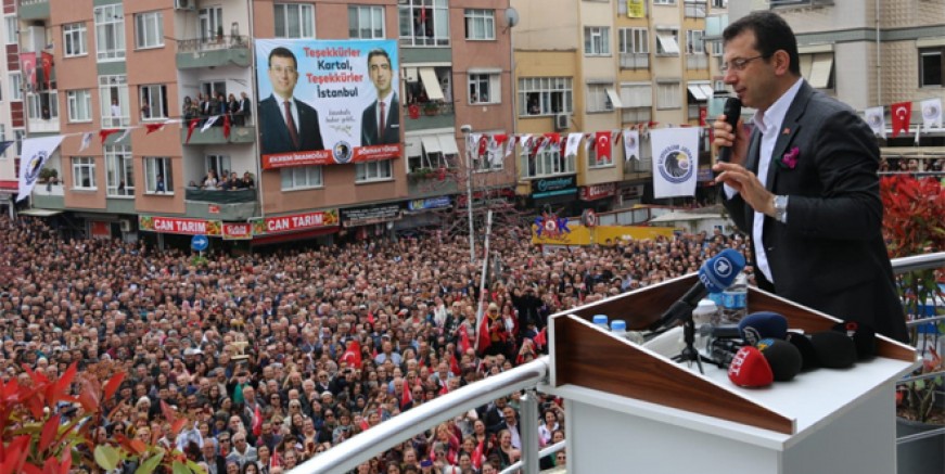 Ekrem İmamoğlu sevgisi Kartal'a sığmadı!
