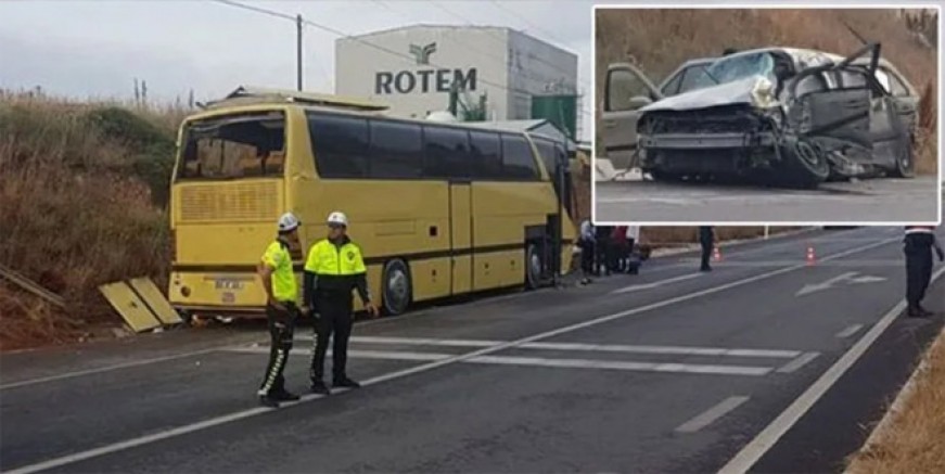 Bandırma'da korkunç kaza; 4 ölü