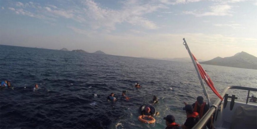 Bodrum açıklarında göçmen faciası