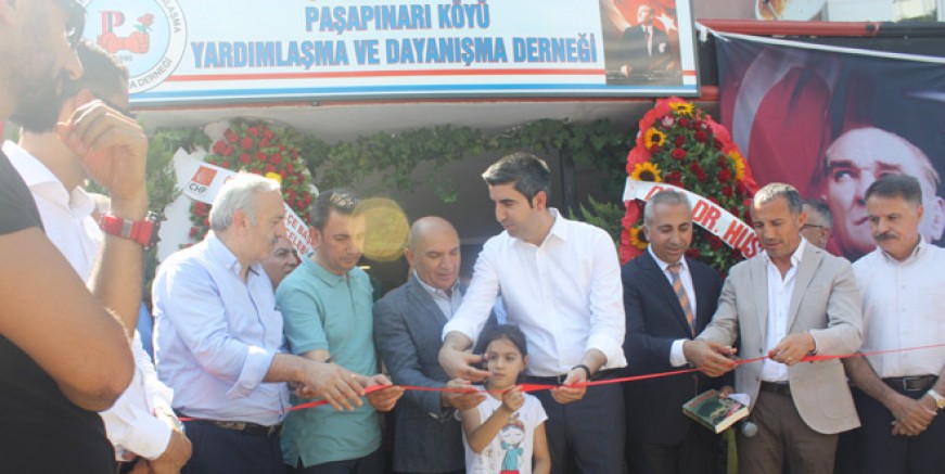 Paşapınarı Derneği lokaline görkemli açılış!